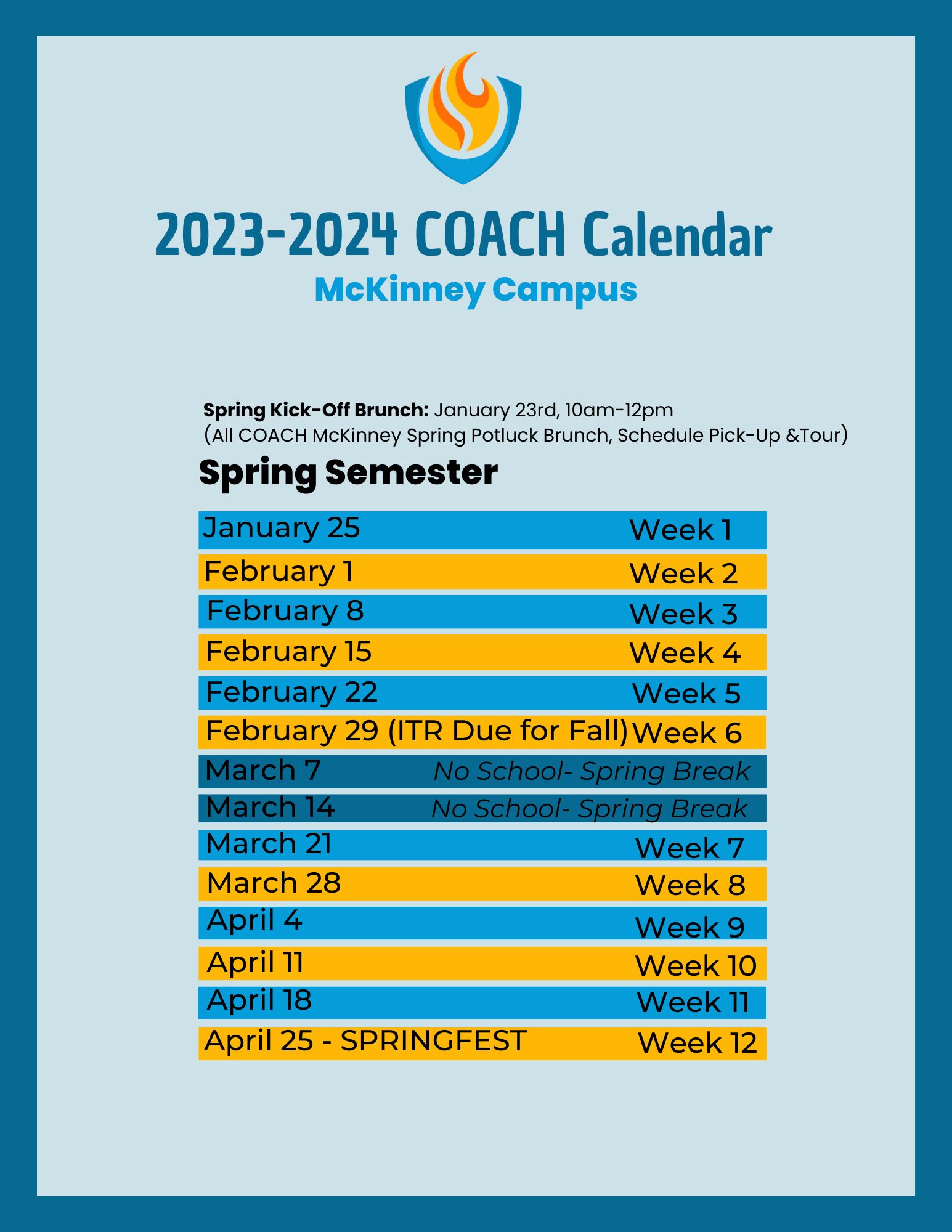 COACH McKinney Spring 2023-2024