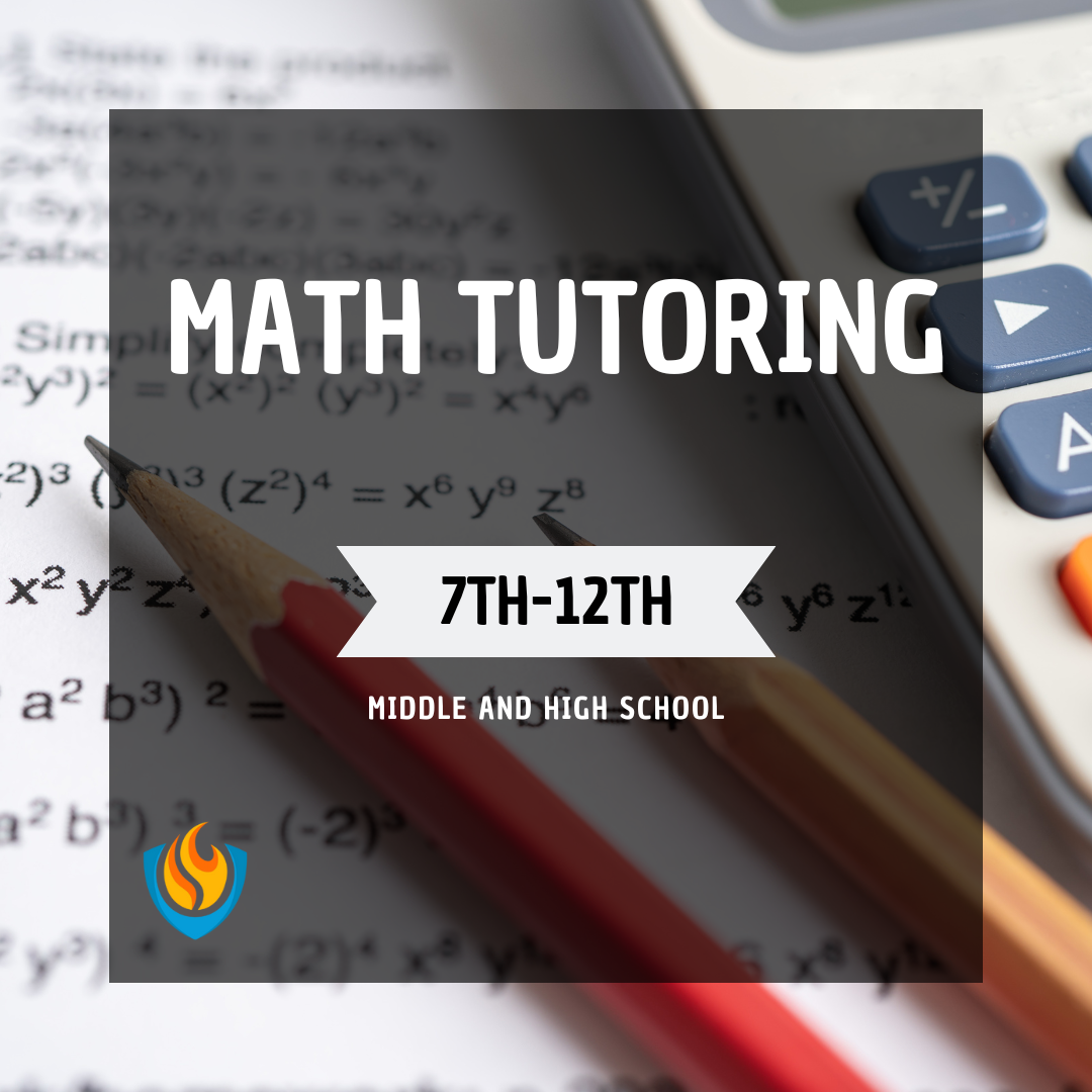 math tutoring (7th 12th) (spring)