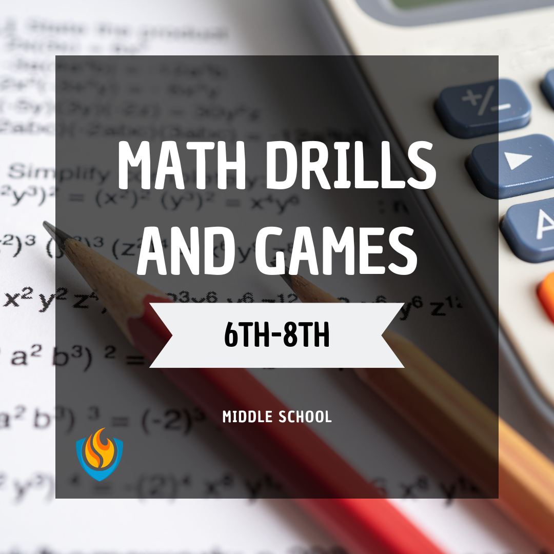 math drills & games (6th 8th) (spring)