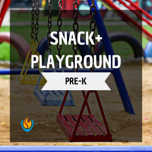 pre k/k snack & playground (fall)